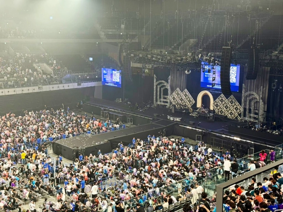 4F GATE31 2列 67番 2025年6月15日 Roselia「Sei stark」 的视角