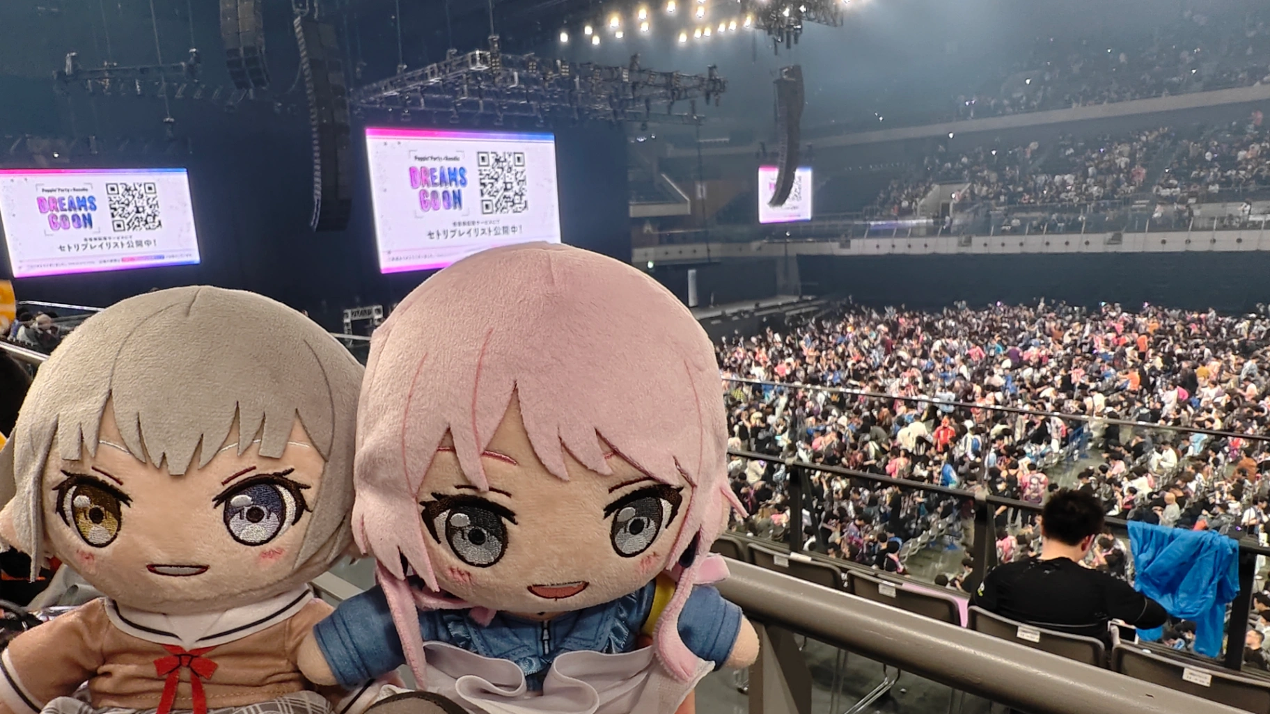 2F B区-15列-91番 2026年5月3日 Poppin'PartyxRoselia合同ライブ 「DREAMS GO ON」 的视角