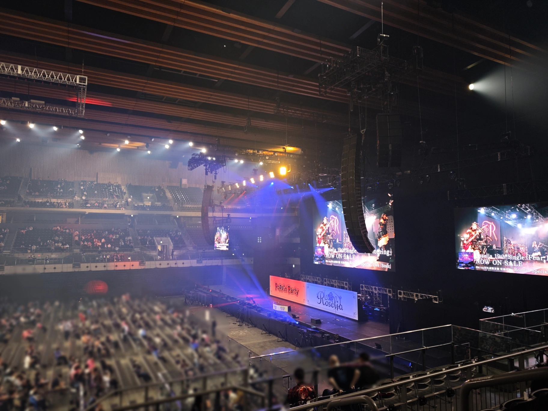 2階スタンドGATE9 D ブロック18列78番 2026年5月3日 Poppin'Party×Roselia 合同ライブ「DREAMS GO ON」 的视角