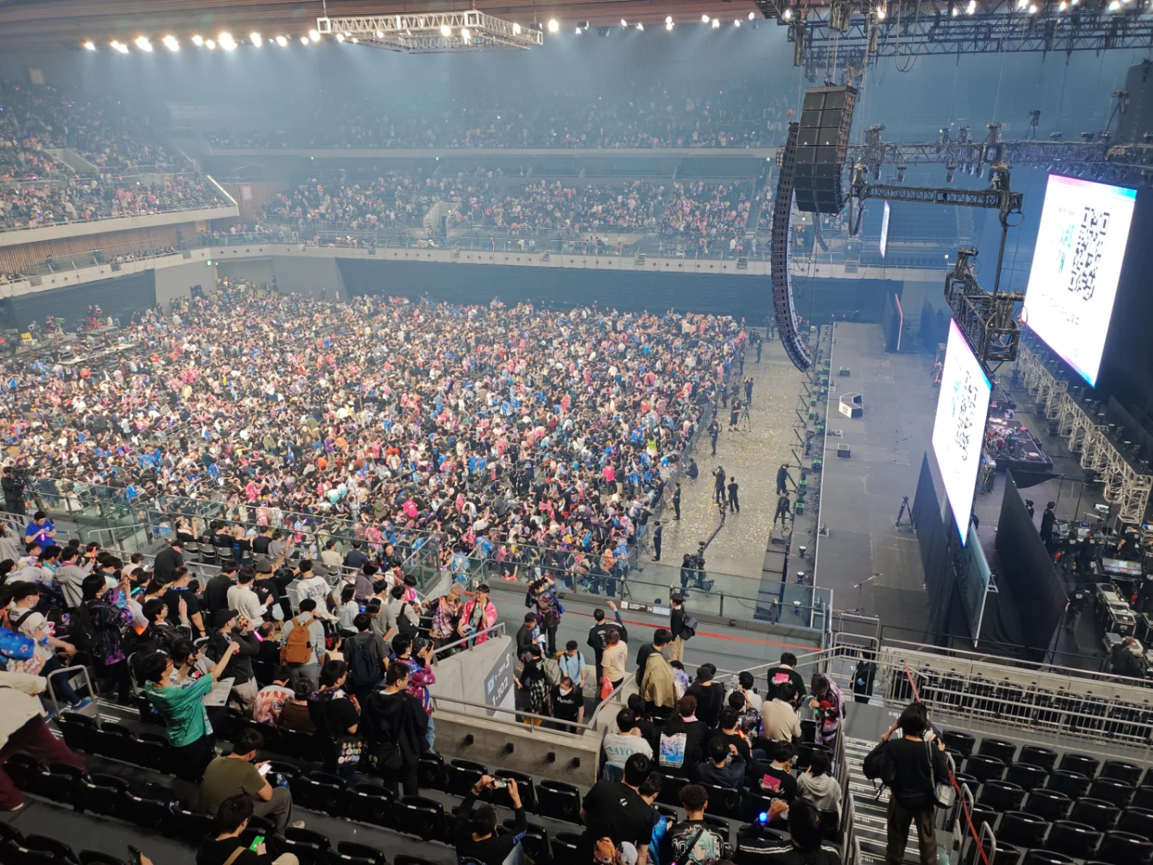 4階Hブロック1列149番 2026年5月3日 Poppin'party×Roselia合同ライブ DREAMS GO ON 的视角