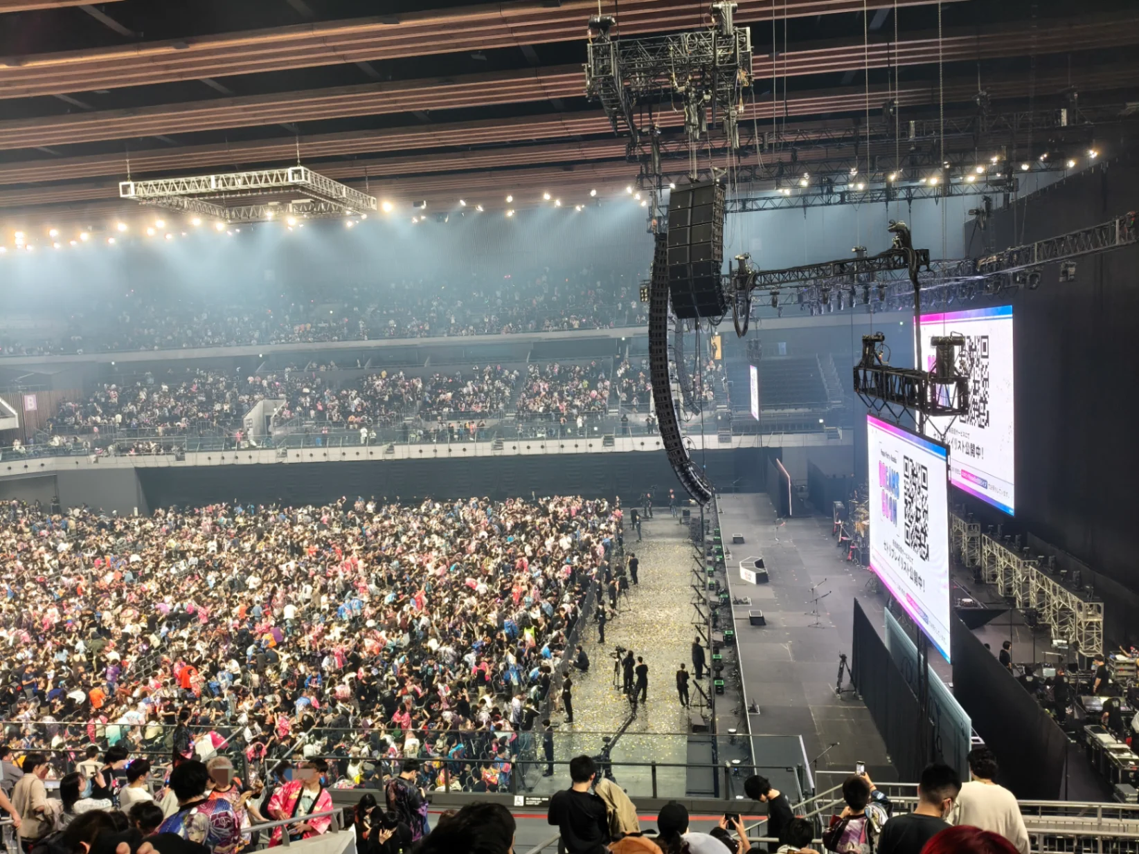 2階 GATE9 Dブロック 25列 110番 2026年5月3日 Poppin'Party×Roselia合同ライブ「DREAMS GO ON」 的视角