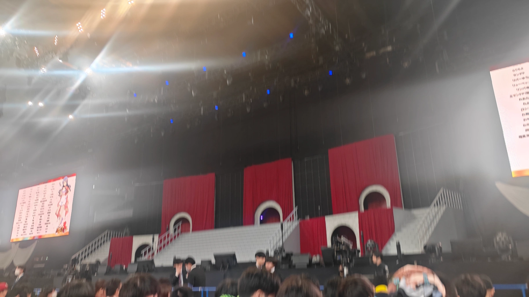 アリーナ前方席 GATE6 A6 6列 6番 2026年5月5日 THE IDOLM@STER MILLION LIVE! 13thLIVE DAY1 全力援走 的视角