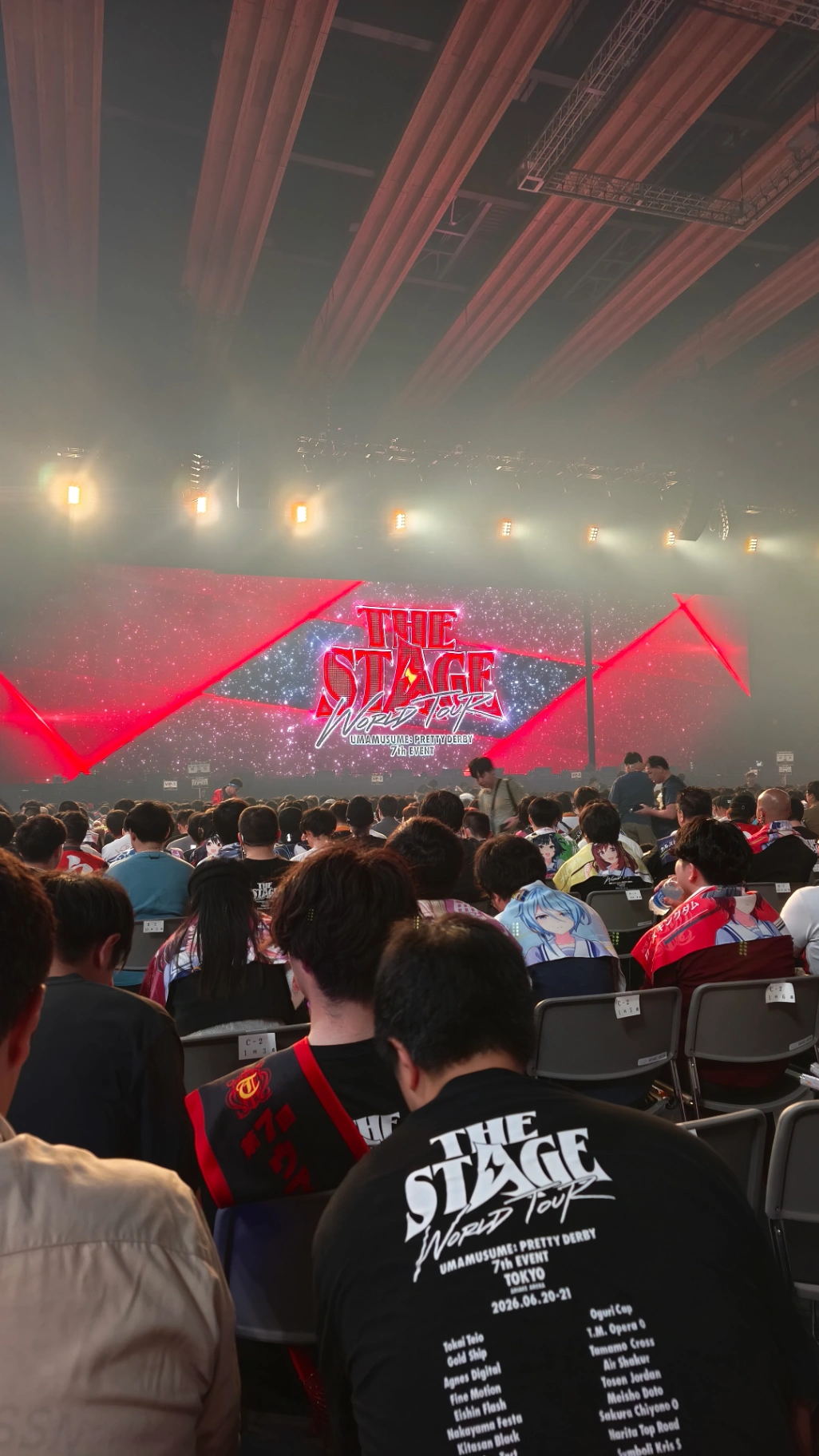 Arena C2 4列2番 2026年6月21日 Umamusume 7th Event World Tour THE STAGE in Tokyo 的视角