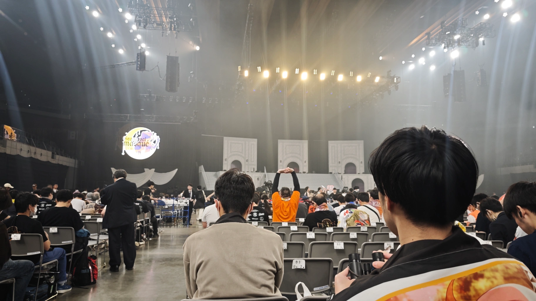 areana B3 Block 16列 1番 2026年5月6日 THE IDOLM@STER MILLION LIVE! 13TH LIVE 的视角
