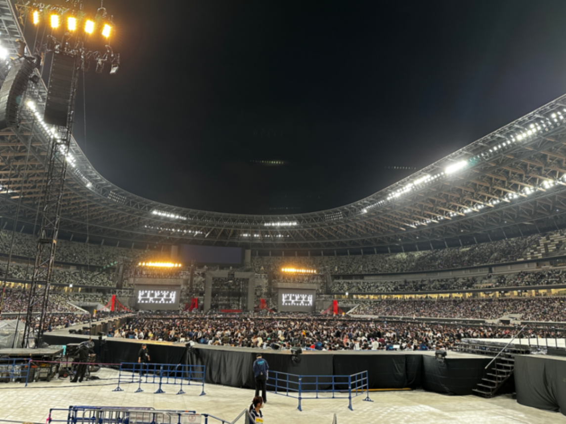 View from 141ブロック 6列 51番 Apr 12, 2026