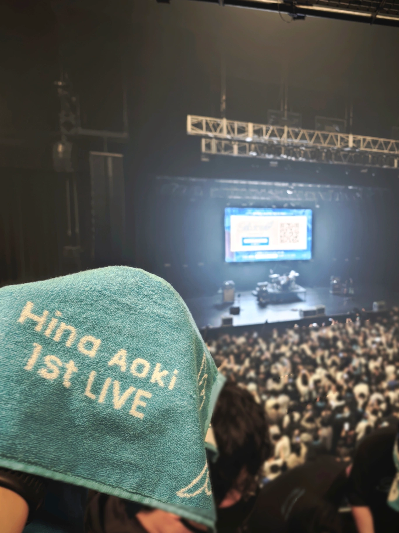 第2バルコニー C2扉 3列43番 2026년 1월 9일 青木陽菜 1st LIVE「BLUE TRIP」의 시점