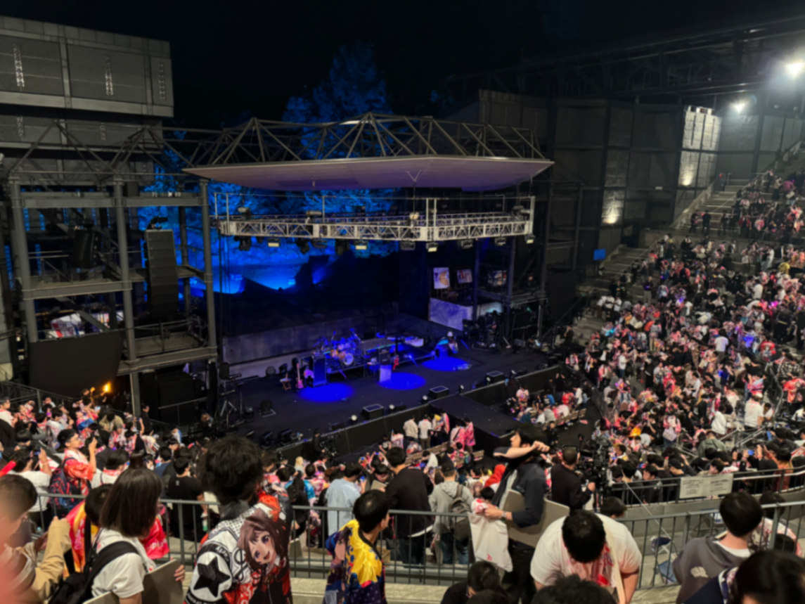 View from 2階 2B 5列20番 Oct 14, 2024 Poppin'Party - LIVE 2024 「Poppin'Canvas～芸術の秋、音楽の秋！～」