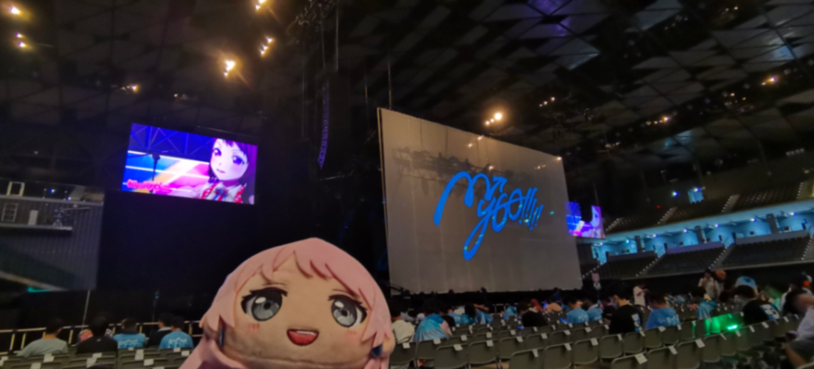 S席 13列5番 2024年7月28日 MyGO!!!!! 6th d2 の視点