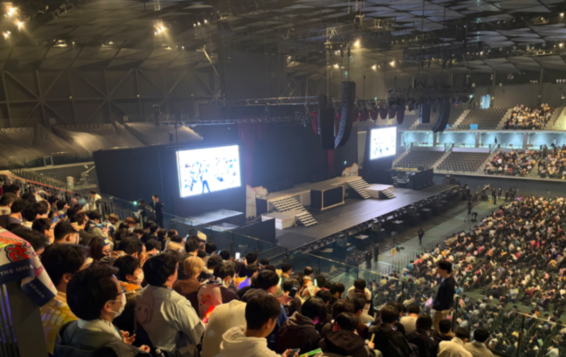 立见指定 スタンド 4阶 Iブロック 10-15番 2026年2月28日 初星音乐祭 DAY1 の視点