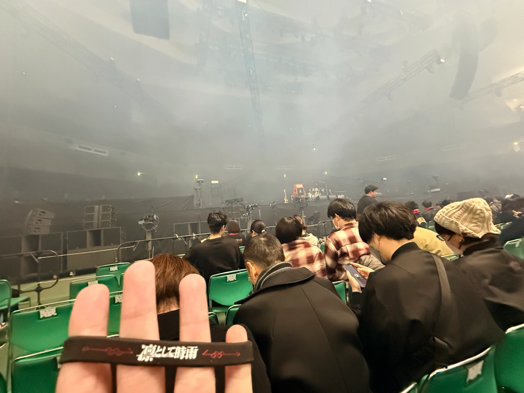 A4区 6列 3番 2025年12月27日 凛として時雨 Tornado in Budokan の視点