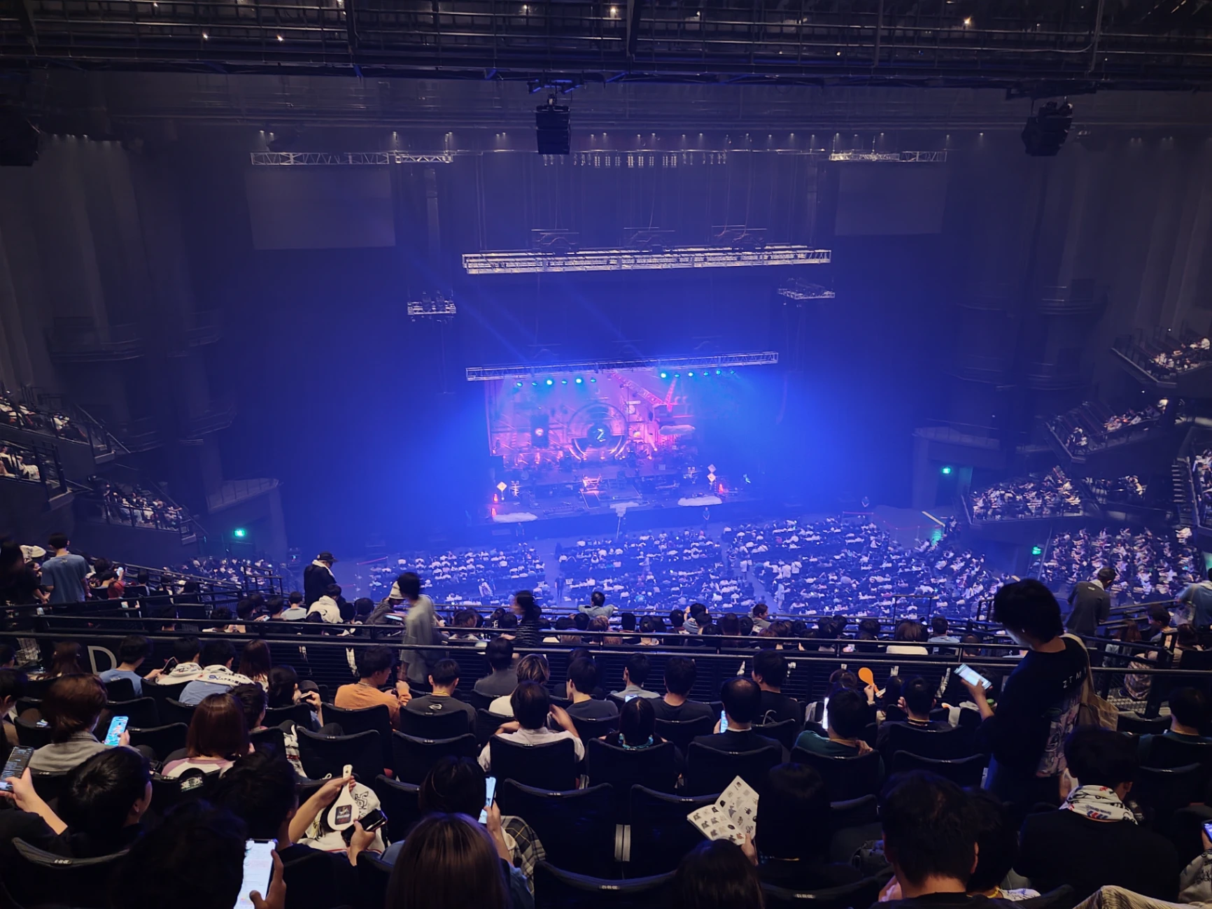 View from 5F 3D 13列 12番 Oct 16, 2024 真夜中24年巡演东花场