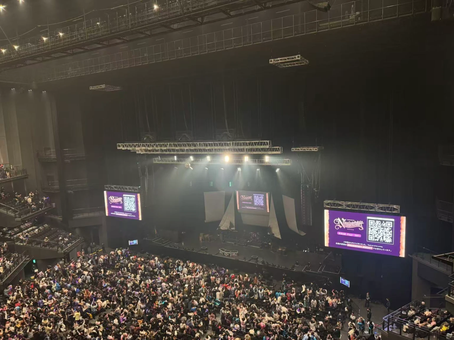 View from 3G 2列11番 Feb 14, 2026 Roselia ASIA TOUR 东京公演 Final Day1