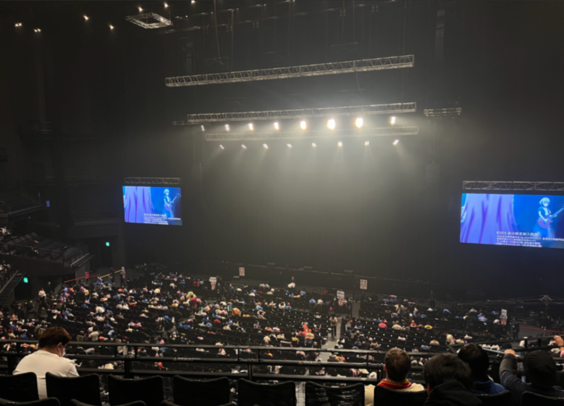 View from 4阶 2F Block 5列 15番 Jan 3, 2026 Poppin'Party - New Year LIVE 「 Happy BanG Year !! 」