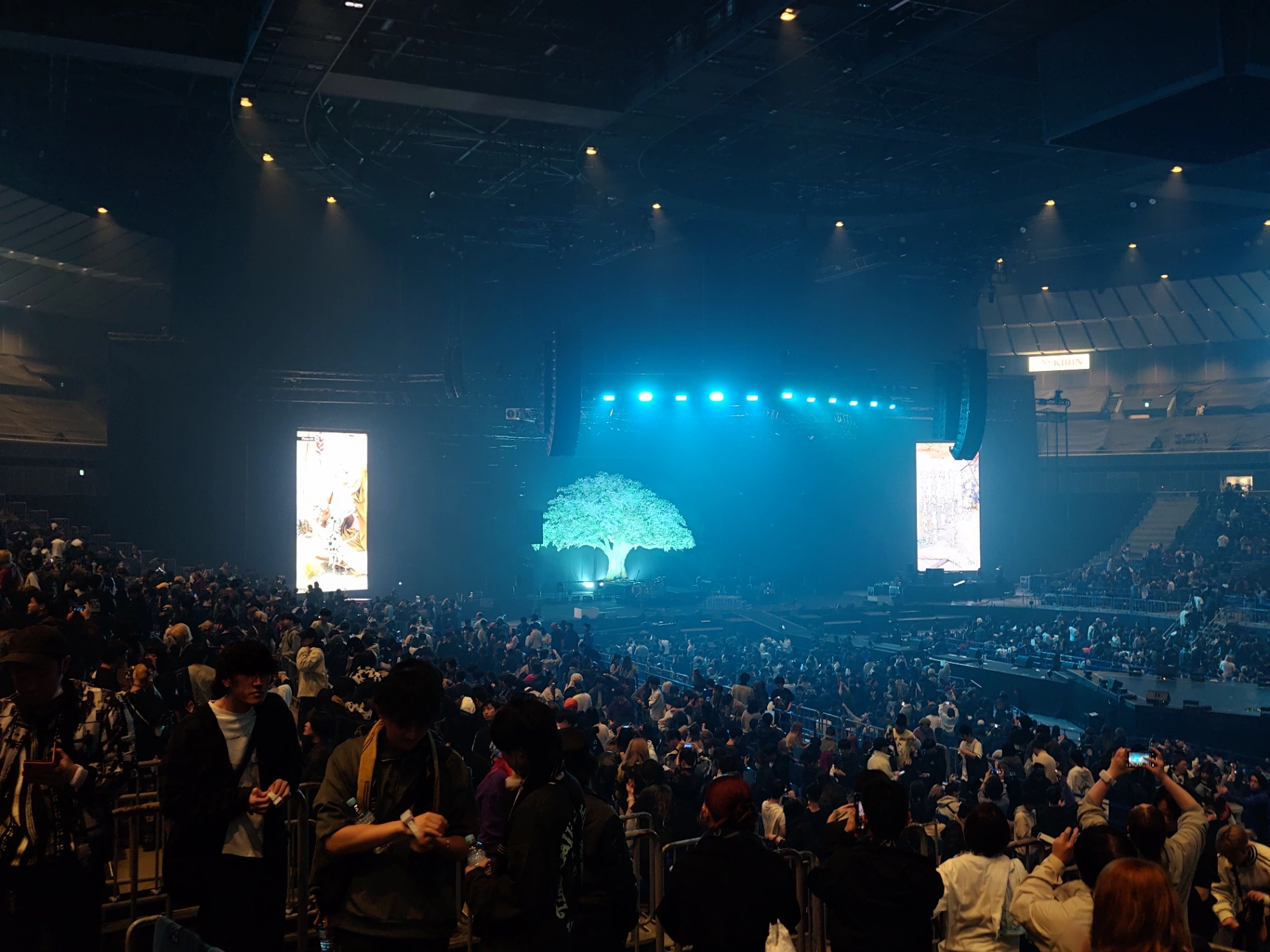 Arena C18列 74番 2025년 11월 9일 Reol 横滨Arena의 시점