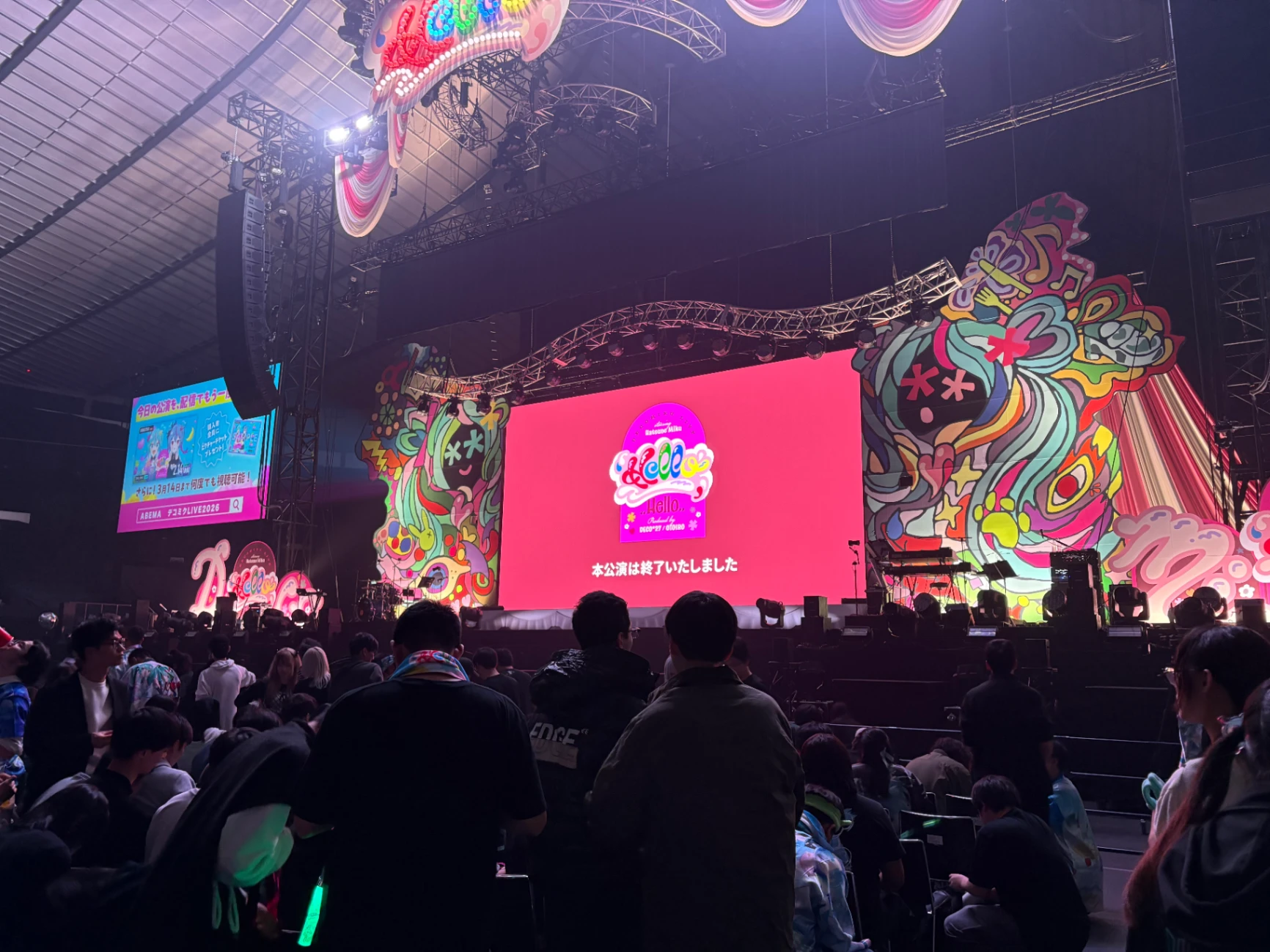 A6 9列 1番 2026年2月14日 デコミク LIVE starring 初音ミク『Hello』 の視点